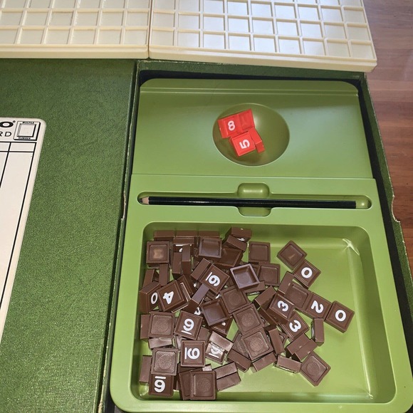 3M Games 968 Quinto Board Game 3m Company Complete Game Of Fives Numbers Poshmark